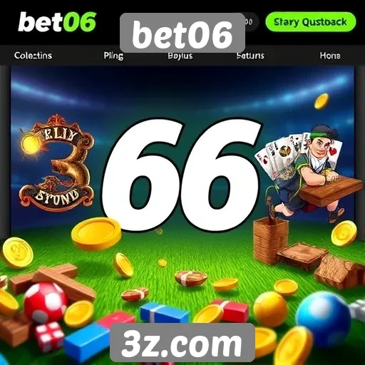 Tipos de jogos disponíveis na plataforma bet06