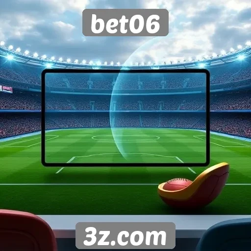 Facilidade de navegação e design do bet06